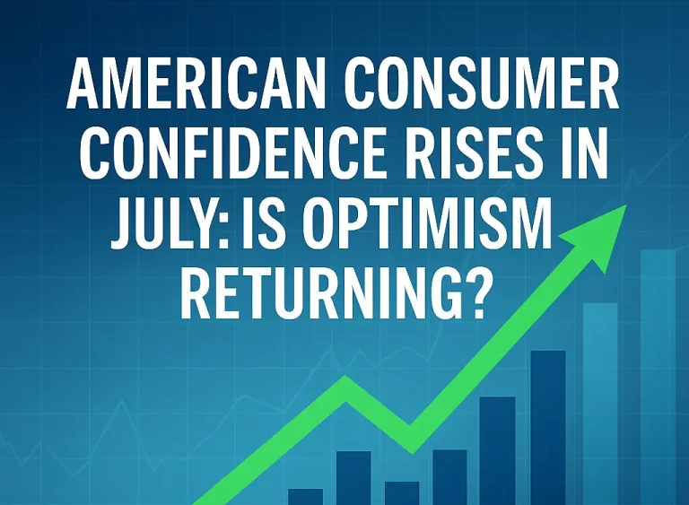 American Consumer Confidence Rises in July