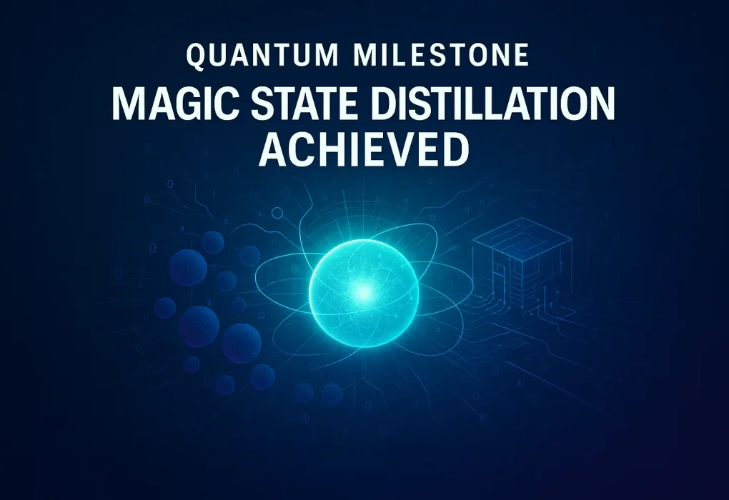 Quantum Milestone: Magic State Distillation Achieved