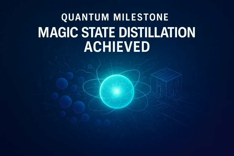 Quantum Milestone: Magic State Distillation Achieved